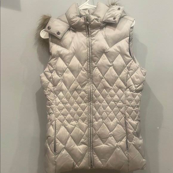 Roper Jackets & Blazers - Roper western brand light grey  Quilted Puffer Vest